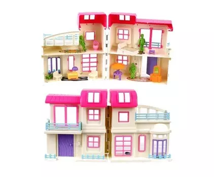 Наша Игрушка Дом складной (11 предметов)