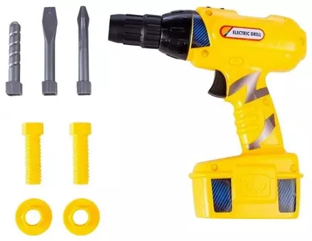 Наша Игрушка Дрель с насадками