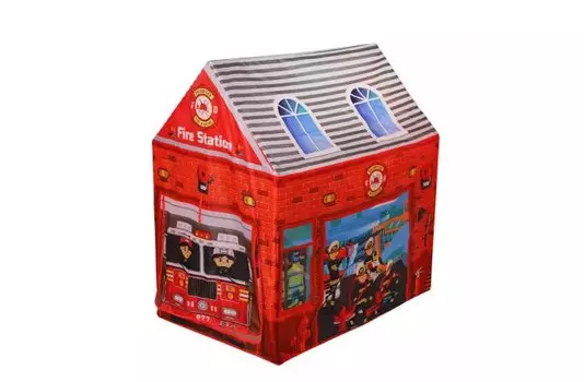Наша Игрушка Игровая палатка Пожарные 995-5010D
