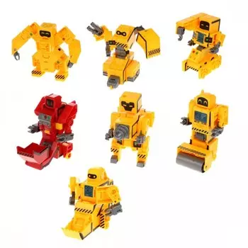 Наша Игрушка Игровой набор Трансформер Буква-спецтехника