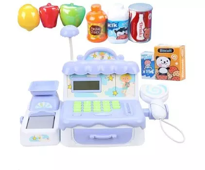 Наша Игрушка Кассовый аппарат (13 предметов)