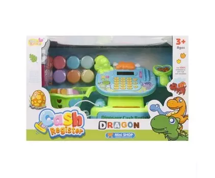 Наша Игрушка Кассовый аппарат Дракоша (18 предметов)