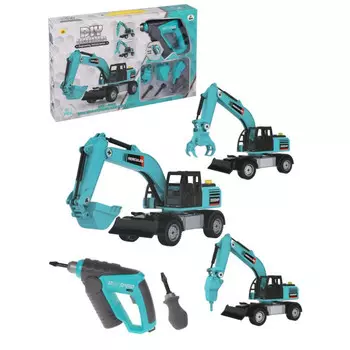 Наша Игрушка Конструктор-скрутка (97 деталей)