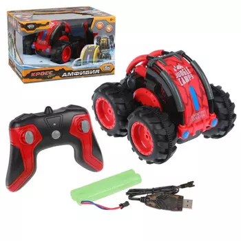 Наша Игрушка Машина трюковая Амфибия радиоуправляемая