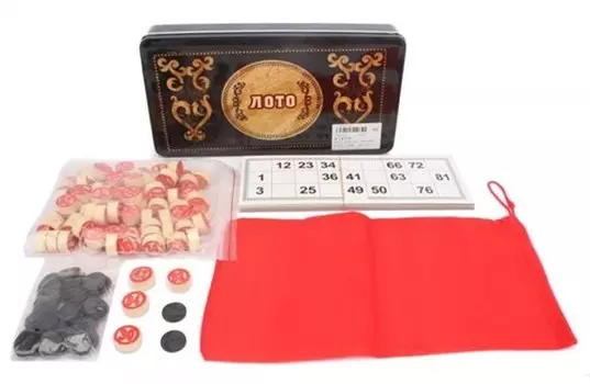 Наша Игрушка Настольная игра Лото T9011