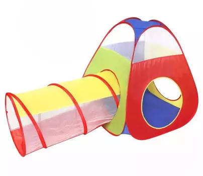 Наша Игрушка Палатка игровая с туннелем JY1711-1