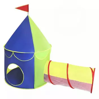 Наша Игрушка Палатка игровая с туннелем JY1718-1