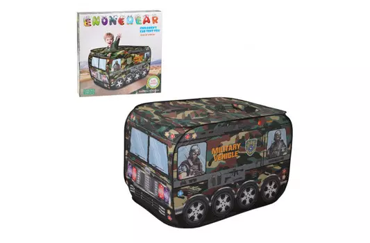 Наша Игрушка Палатка игровая Военная 112х72х67 см