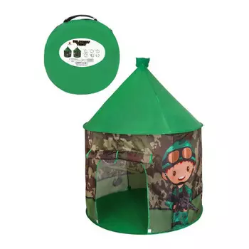 Наша Игрушка Палатка игровая Военный шатер 100х100х130 см