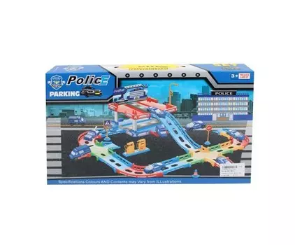 Наша Игрушка Паркинг Полиция 36 предметов