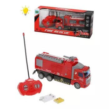 Наша Игрушка Пожарная машина на радиоуправлении
