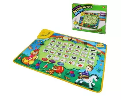 Наша Игрушка Развивающий коврик Изучай-ка