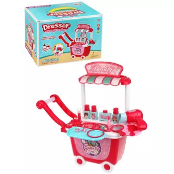 Наша Игрушка Салон красоты на колесах (15 предметов)