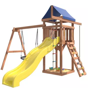 National Tree Company Детская площадка с качелями гнездо 100 см IgroWoods