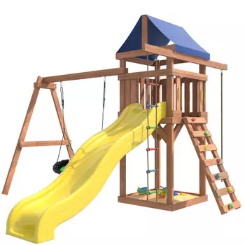 National Tree Company Детская площадка с качелями гнездо Свиби IgroWoods