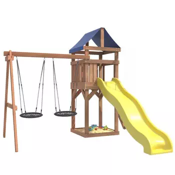 National Tree Company Детская площадка Сlassic с качелями гнездо 60 см IgroWood