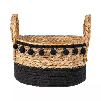 Natural House Корзина для хранения с ручками Колумбия 24х24х13 см