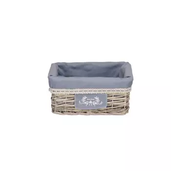 Natural House Корзина стеллажная Лён 28х20х13 см