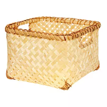 Natural House Корзина стеллажная Натуральное плетение 27х27х19 см