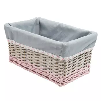 Natural House Корзина стеллажная Пудра 39х27х20 см