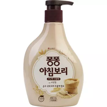 Natural Pong Жидкое средство для мытья посуды Barley Grain 450 мл