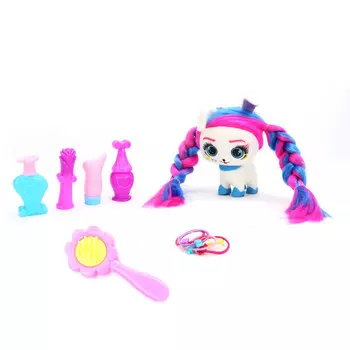 ND Play Игрушка с аксессуарами для создания прически Собачка-модница Лала