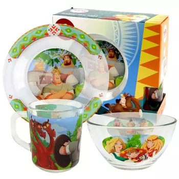ND Play Набор посуды Три Богатыря Дизайн 2 310853