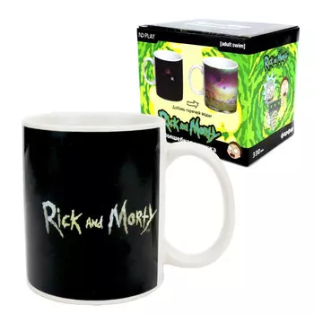 ND Play Термо-кружка Рик и Морти СтаРИК и седалище в подарочной упаковке фарфор 330 мл