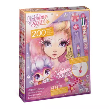 Nebulous Stars Личный дневник для девочек для секретов с ручкой 6 цветов и замочком
