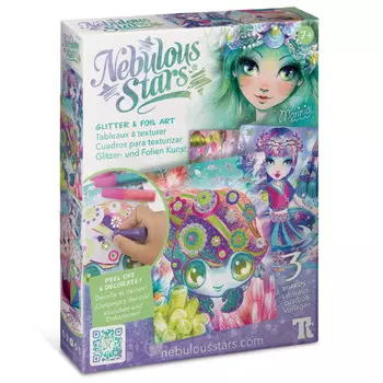 Nebulous Stars Набор аппликаций из фольги для девочек Волшебный блеск