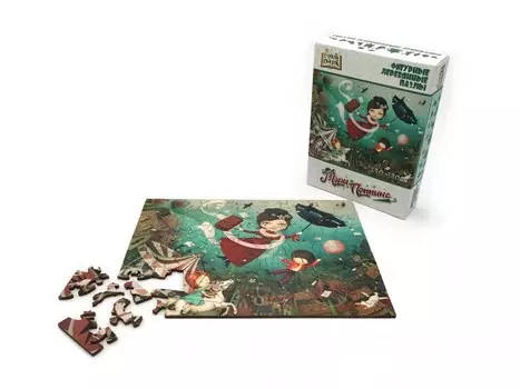 Нескучные Игры Деревянный пазл Страна Сказок Мэри Поппинс