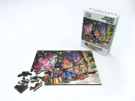 Нескучные Игры Деревянный пазл Страна Сказок Щелкунчик