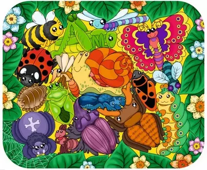 Нескучные Игры Зоопазл Букашки (17 деталей)