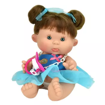 Nines Artesanals d'Onil Кукла Pepotes Тыковка с волосами вид 4 26 см