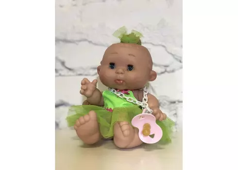 Nines Artesanals d'Onil Пупс-мини Pepotes Funtastic глаза закрываются 26 см 814-31