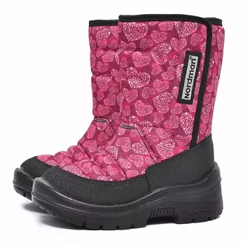 Nordman Lumi Сапоги детские на вертикальной липучке Lets snow dot