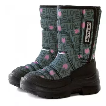 Nordman Lumi Сапоги детские на вертикальной липучке LV Grey