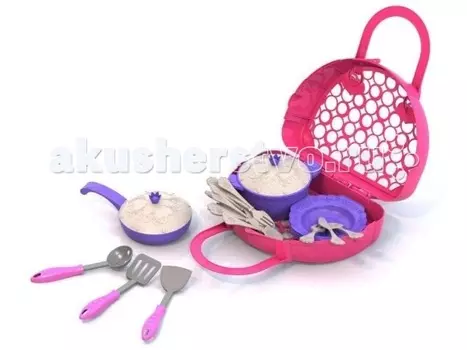 Нордпласт Набор Волшебная Хозяюшка 23 предмета в корзинке