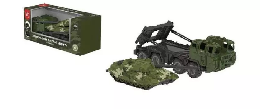 Нордпласт Тягач военный Щит с танком