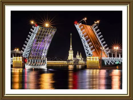 Нова Слобода Набор для вышивания ДК №13 1105 Санкт-петербург 58х34 см