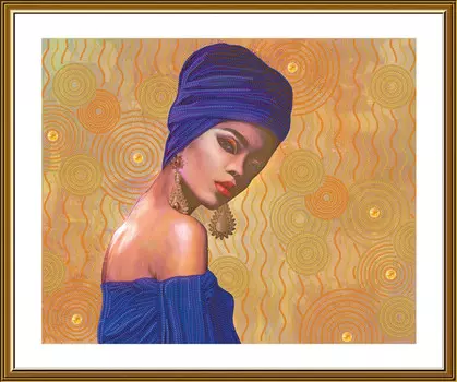 Нова Слобода Набор для вышивания ДК №22 3240 Бали 31х38 см