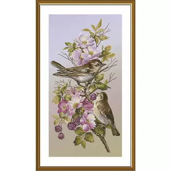 Нова Слобода Набор для вышивания СР №38 6247 Почирикаем? 28х55 см