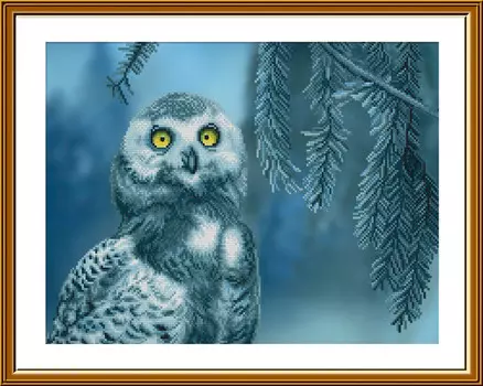 Нова Слобода Набор для вышивания СВ №11 2236 Совка 38 х 29 см