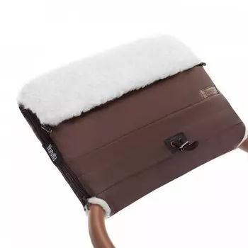 Nuovita Муфта меховая для коляски Alaska Bianco