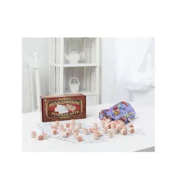 Объедовская фабрика игрушки Русское лото в картонной коробке 179-18