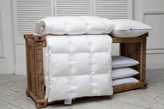 Одеяло German Grass стеганое Gray Familie Down всесезонное 240x260 см