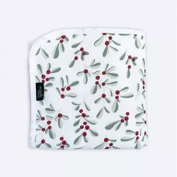 Одеяло Mjolk муслиновое утеплённое Брусника