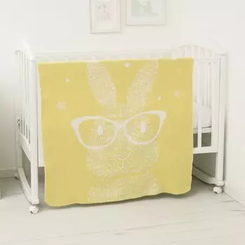 Одеяло Споки Ноки байковое Умный кролик 100х118 см