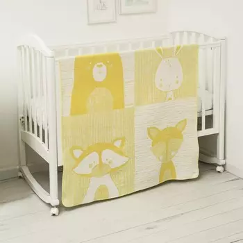 Одеяло Споки Ноки байковое Зверята 100х118 см