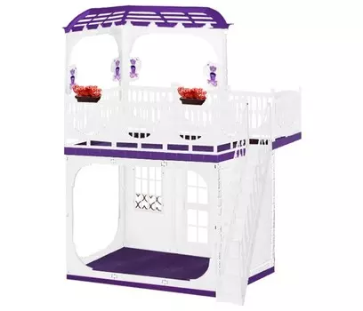 Огонек Дом для кукол Barbie (Барби) Конфетти С-1334 без мебели